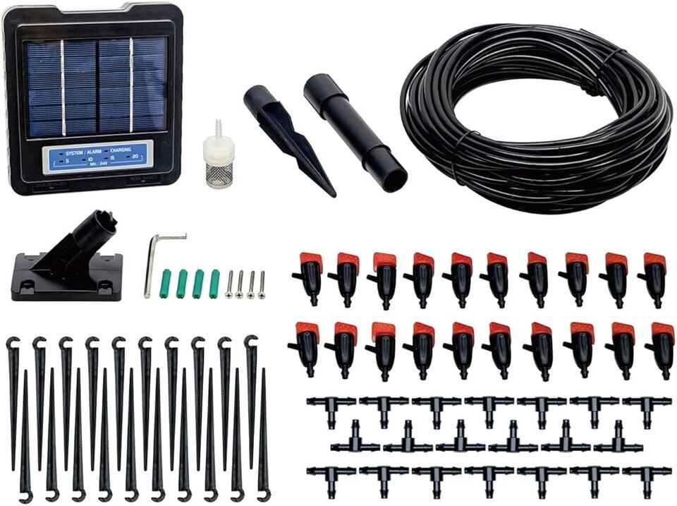 Automatic Solar Irrigation Drip system (20 Drippers)