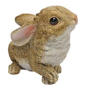 Baby Bunny Ears back statue