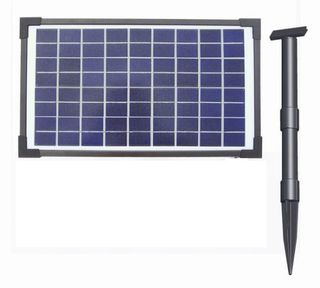 Solar panels ground spike, does not include any pump 
