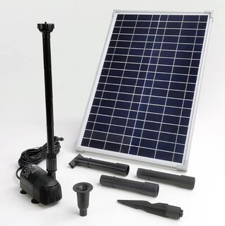 Solar Pump with Fountain SP25 with 25W and Pond casing