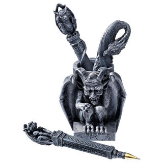 Poison Pen Gargoyle Desk Accessory (Pen Cup)